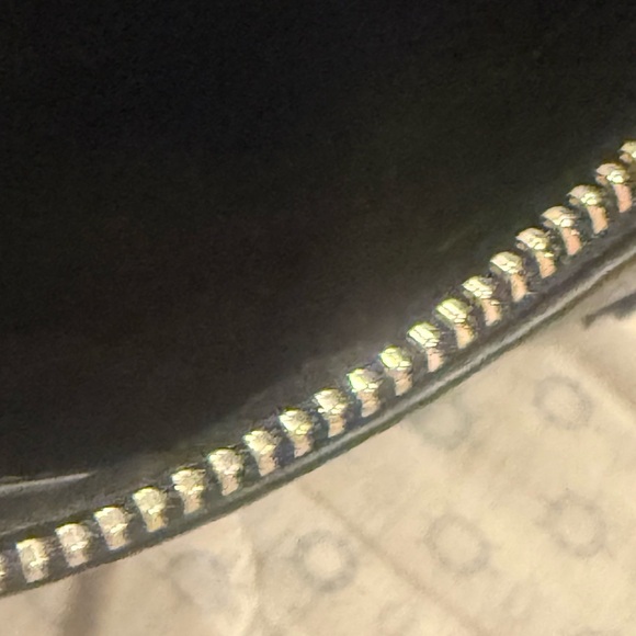 Coach Black Shearling Wristlet Clutch - Picture 4 of 8